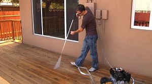 How to Properly Pressure Wash Deck | How-To Videos | Mi-T-M