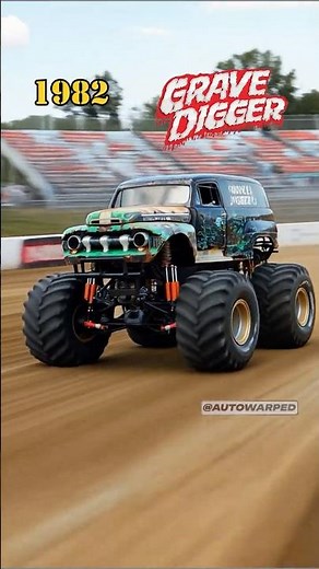 Grave Digger Monster Truck Evolution (1982-2025)