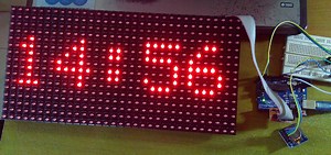Project I - 19 Digital Clock using LED Matrix P10 Module (Arduino Based)