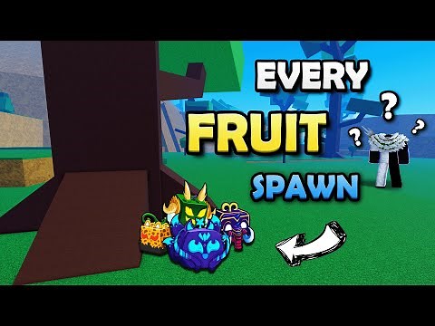 ALL Fruit Spawn Locations in EVERY Sea | Blox Fruits