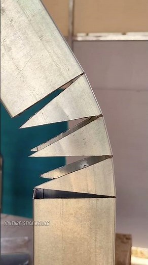 old welder's secret of bending thin metal