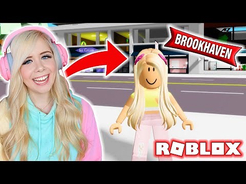 PLAYING BROOKHAVEN FOR THE FIRST TIME! (ROBLOX BROOKHAVEN)