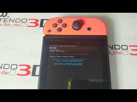 Nintendo switch reboot to hekate from HOS