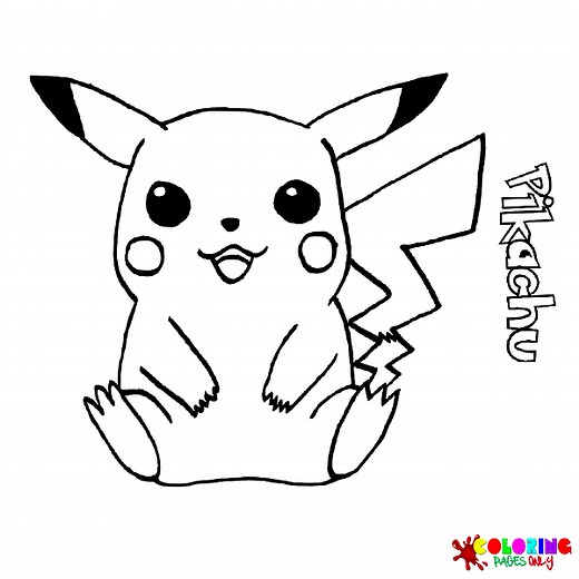 160+ Pikachu Coloring Pages - Free Printable PDF & Online Coloring
