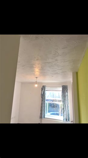Smooth Artex Ceiling Skimming for Perfect Paint Finish