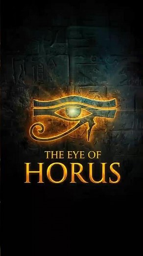 The Eye of Horus Explained in 60 Seconds | Egyptian Mythology #shorts #egyptianmythology