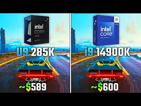 INTEL ULTRA 9 285K vs INTEL i9-14900K | Test in 6 Games