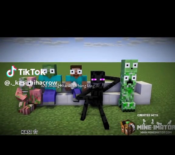 Minecraft: Wither and Skeleton Kisses