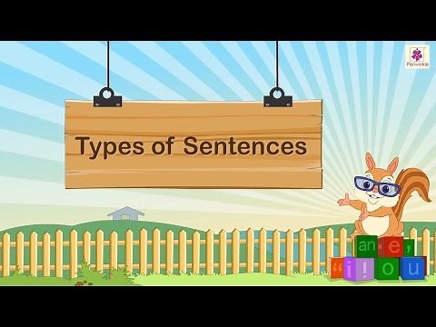 Types of Sentences | English Grammar & Composition Grade 1 | Periwinkle
