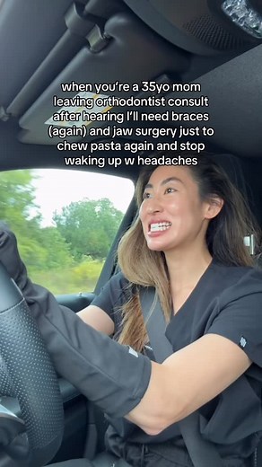 Zion Ko Lamm, M.D. (고시온) on Instagram: "after putting this off for years, my bite has gotten so bad that I literally can’t chew anymore. it’s easier to swallow spaghetti whole and feel it slither down my throat vs chewing it. I had braces 3x before high school, and right before college my orthodontist recommended jaw surgery. I said “f that”… and now, 17 years later, I’m back in the chair with a lot of regret, class 3 bite, more braces and dreaded jaw surgery has anyone been thru this? how w