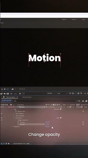 Simple Text Animation Tutorial in After Effects