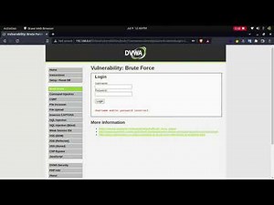 DVWA Brute Force with Burp Suite and Hydra Methodology
