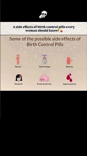 Know the Side Effects of Birth Control Pills 💊