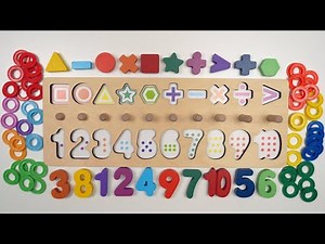 Best Numbers and Counting Learning Toy Video for Toddlers! Teach Kids Numbers, Counting, and More!