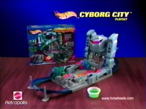 2001 Hot Wheels Cyborg City Toy Commercial