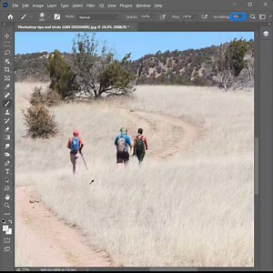 How to remove use spot healing... - Photoshop tips and tricks