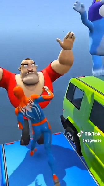 GTA 5 Epic Water Ragdolls with Spiderman and Minions