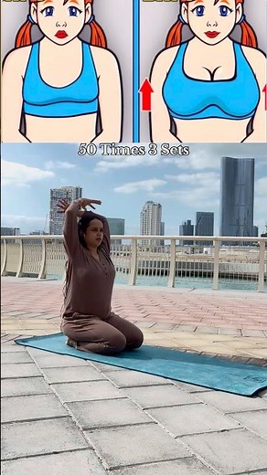 3 Best Exercises for Firm & Toned Breasts #breastexercise #chestexercises #shorts #fitness