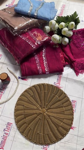 Khadeeja’s wardrobe on Instagram: "Chandni Collection Price 6000/-pkr ✅ available 10 color’s ✅Piece : shirt, dupatta , trouser ✅ Dupata: khadi net , length 2.75 yard ✅Material of shirt trosuer : raw silk ✅Measurements: shirt length 47,width 28 ✅For order and queries whatsapp 03192048986 / shumaila /amin Website: www.khadeejaswardrobe.com ✅Cod is available for all over Pakistan ✅We do international shipping too#pakistanisuits #sumairatariqcollection"