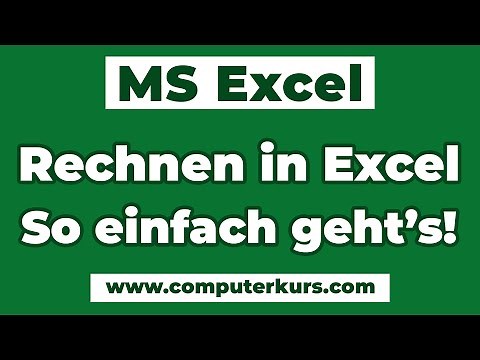 🔢 Rechnen in Excel – So einfach geht’s! (Grundrechenarten Schritt für Schritt erklärt)