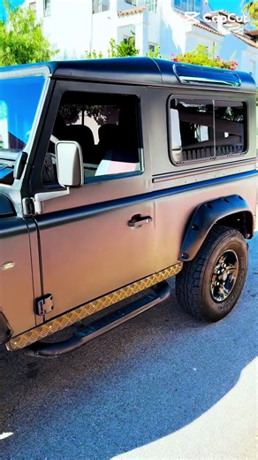Insane Defender 90 TD5 Build – Matte Black Off-Road Beast