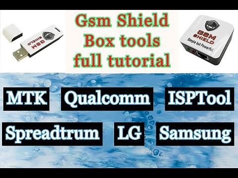 Gsm Shield Box & Dongle Tools Full Tutorial #Gsm_Shield_Box