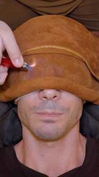 ASMR: Ancient Ayurvedic Eye FIRE Massage 🔥 #shorts