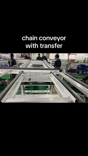 chain conveyor with transfer #chainconveyor#transferconveyor