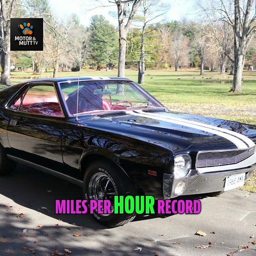 AMC AMX: Speed Records & Muscle Car Legend REVEALED!