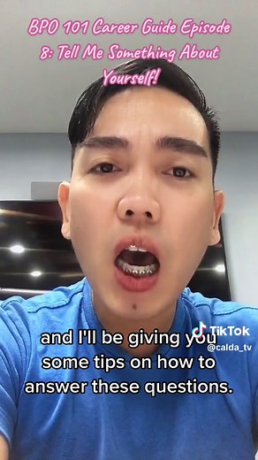 BPO 101 Career Guide Episode 8: Answering Interview Questions: “Tell Me Something About Yourself” #BPO #BPO101 #CallCenter #Callcenter101 #CareerGuide #CareerGuidance #JobInterview #howtoaceinterviews #job #jobapplication #jobinterviewtips #caldatv #fypシ #fyp #foryou #foryourpage