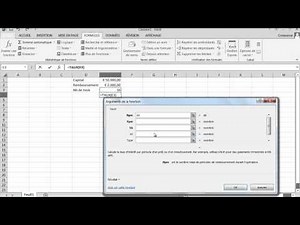 [Tuto] * Excel leçon 3.9: Fonction "Calculer un taux d'intérêt" [HD]