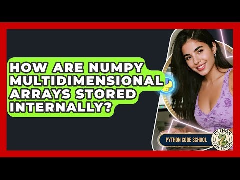 How Are NumPy Multidimensional Arrays Stored Internally? - Python Code School