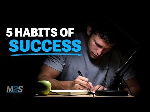 The FIVE HABITS of SUCCESS - Amazing Motivational Video for Students, Success & Studying
