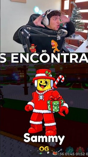 ME TOCA SAMMY OG😱😎 EN ESCONDE UN BRAINROT🎅🏼🎄 #Shorts