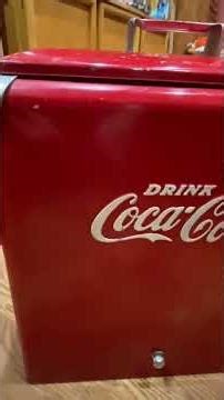 Vintage Coca-Cola Cooler For Sale #cocacola #cocacolacollectible #decor