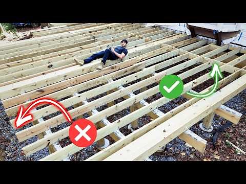 This Deck Framing Method will Help Your Deck Last 20 Years Longer! (DIY Deck Framing Guide)