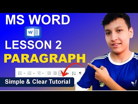 Microsoft Word Lesson 02 - Paragraph Tricks You Must Know!