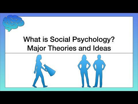 What is Social Psychology? Major Theories and Ideas