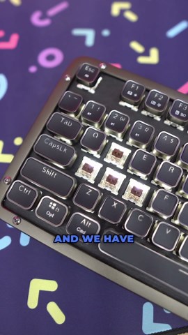 The AZIO Retro Classic Prestige Mechanical Keyboard!