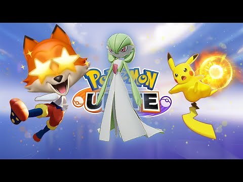 MY FIRST RANKED BATTLE + GARDEVOIR! | POKÉMON UNITE [New Pokemon MOBA Game]
