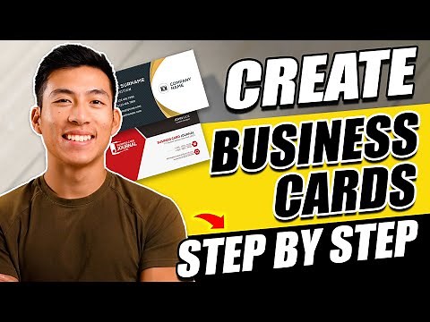 How to Create Professional Business Cards For Free 2025 (Step-by-Step)