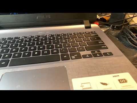 How to enter BIOS and change boot to USB priority drive Asus X407M laptop