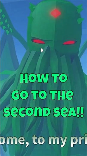 How to go to the Second Sea in Fisch🐟🐟