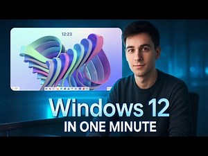 Windows 12 Explained in 60 Seconds 🔥 | The Future of Windows is Here!