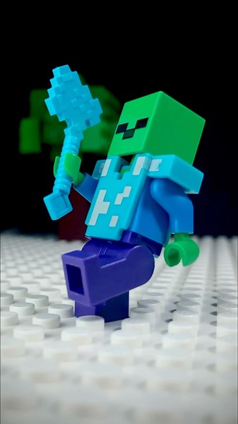 Why use an axe when there’s TNT? | Minecraft battle: Zombie vs. Villager | fight ‪@CheesyBrix‬