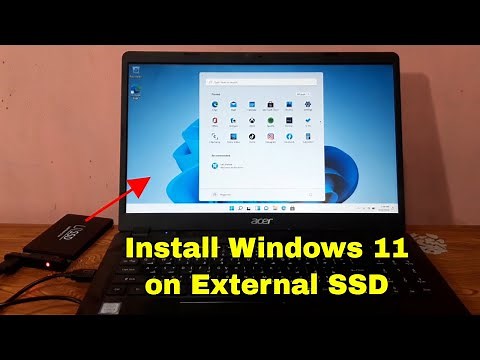 How to Install Windows 11 on External SSD Drive