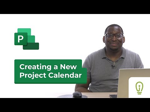 How to Create a New Project Calendar in Microsoft Project