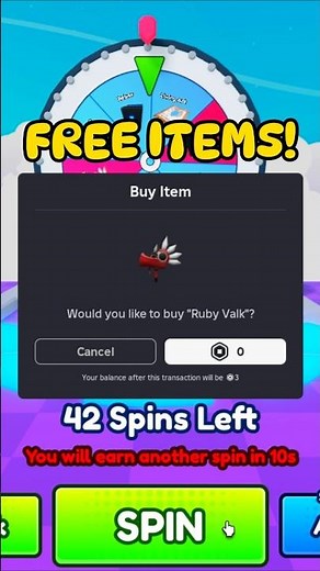 GET 2 FREE ITEMS (FREE VALK & FREE ROBLOX HAIR) #roblox #shorts