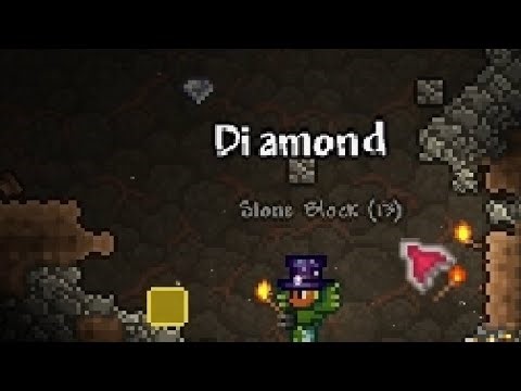 How to get Diamonds in 2 different ways in Terraria