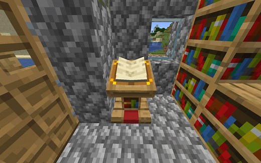 How can you write in a book in Minecraft?